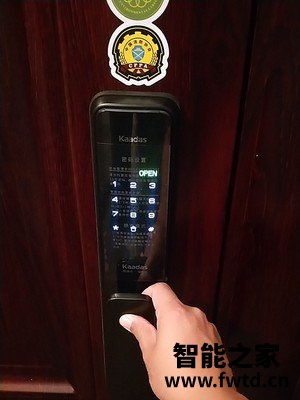 详细点评：凯迪仕X1指纹锁怎么样？到底好不好用？