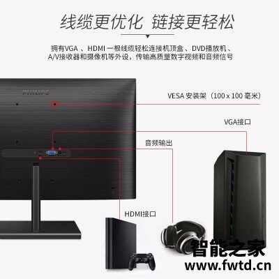 错过别怪我：飞利浦271e1和271e1s区别哪个更好？？谈谈使用评测！！
